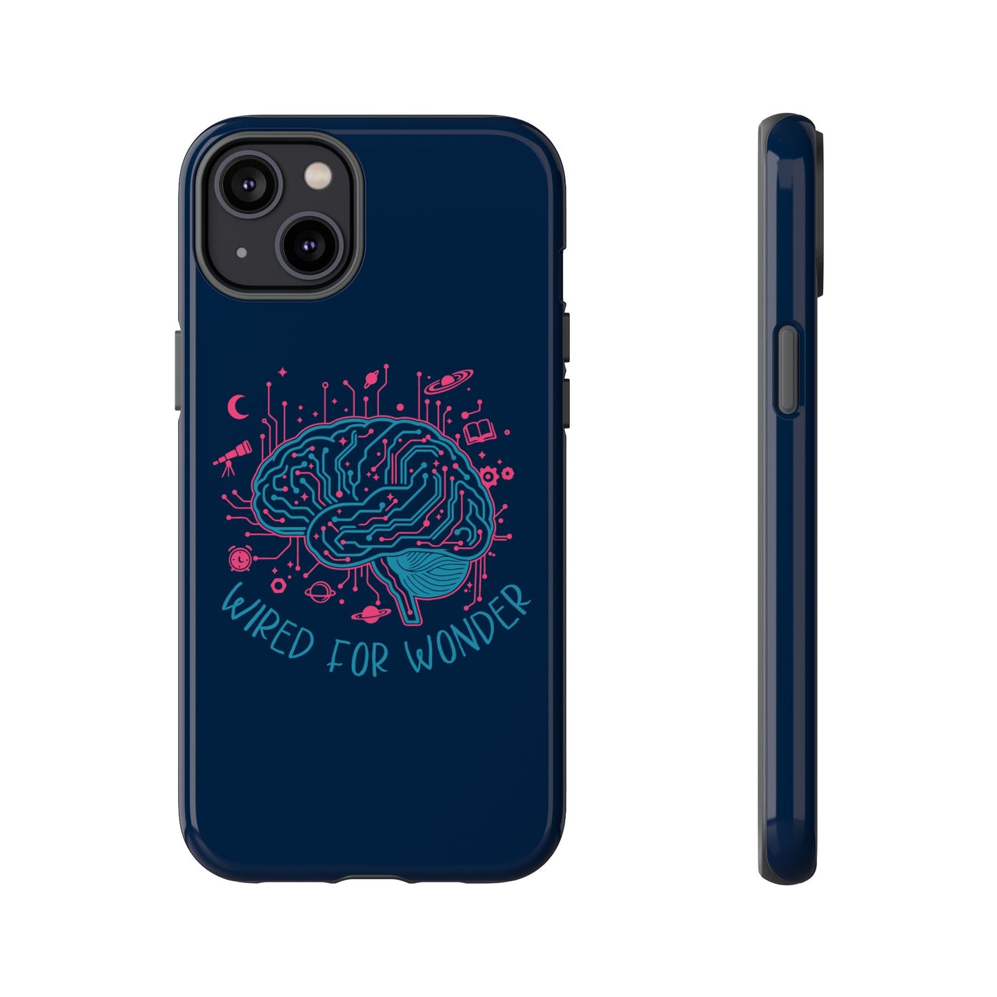 Wired for Wonder Tech - Meets - Imagination iPhone Case - You're My Kind of Weird