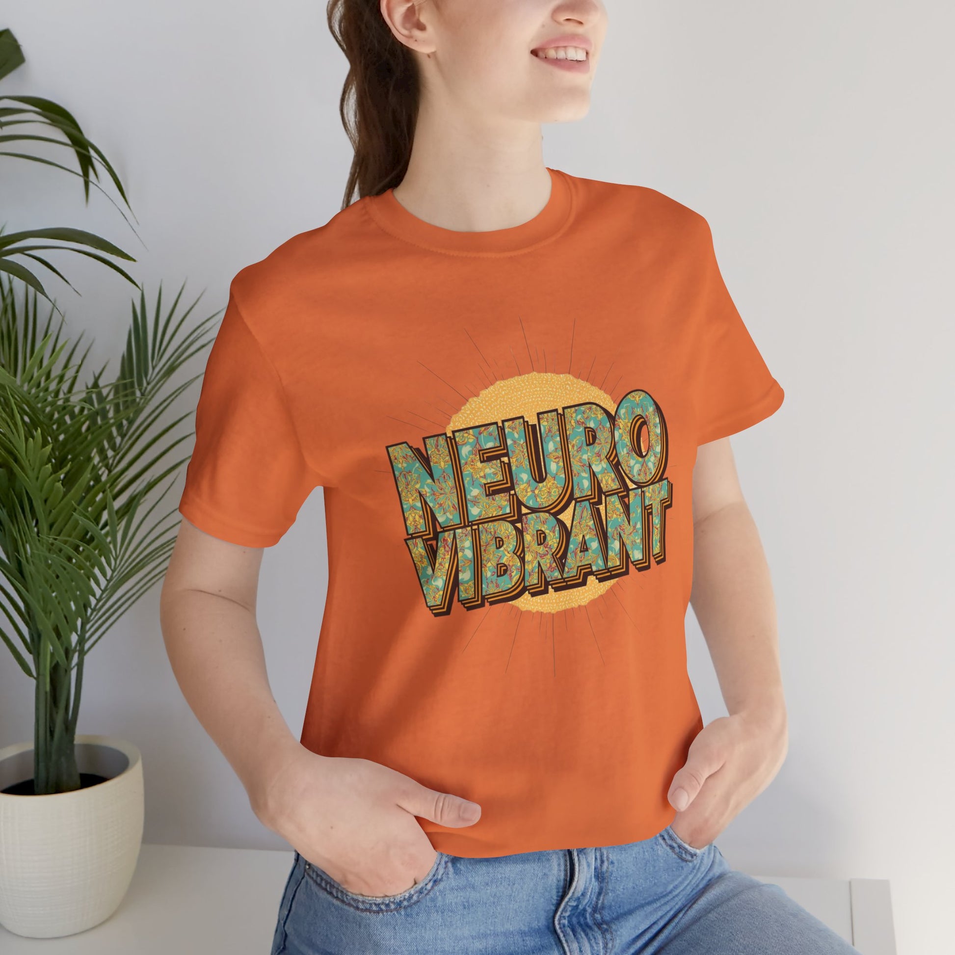 Neuro Vibrant Tee — Retro Graphic T-Shirt - You're My Kind of Weird