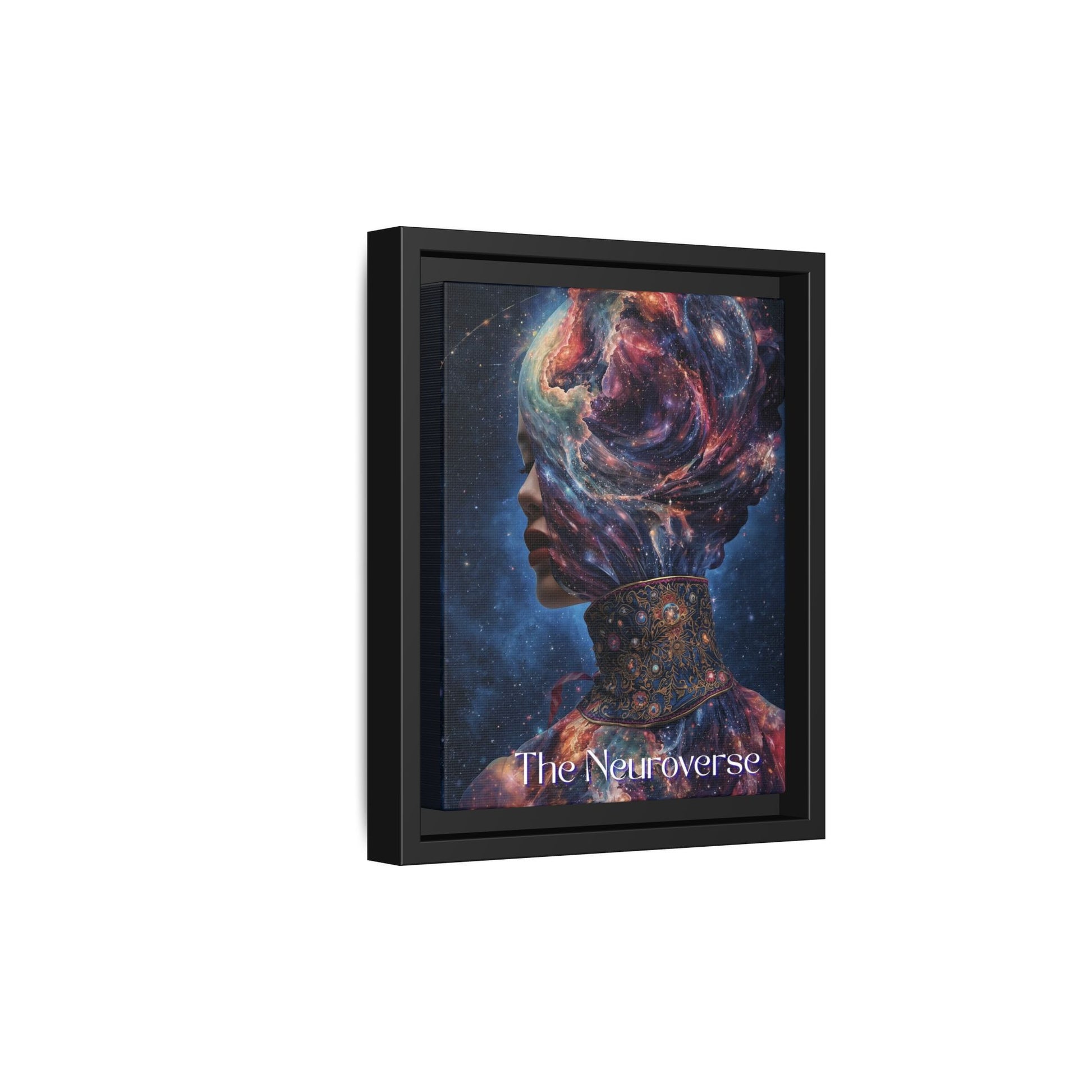 Neuroverse Framed Canvas – Cosmic Wall Art for Creative & Curious Minds | Vibrant Galaxy - Inspired Home Decor - You're My Kind of Weird