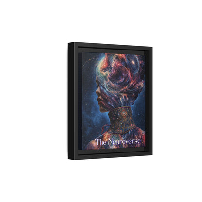 Neuroverse Framed Canvas – Cosmic Wall Art for Creative & Curious Minds | Vibrant Galaxy - Inspired Home Decor - You're My Kind of Weird