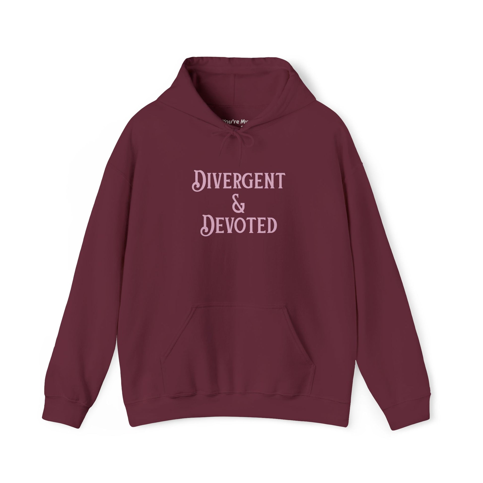 Divergent & Devoted Hoodie - You're My Kind of Weird