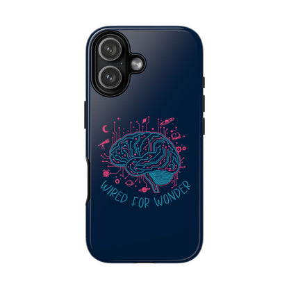 Wired for Wonder Tech - Meets - Imagination iPhone Case - You're My Kind of Weird