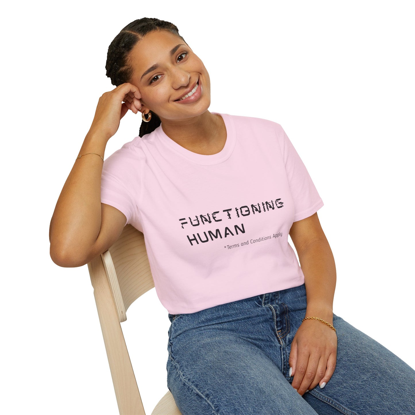 FUNCTIONING HUMAN Unisex Softstyle T-Shirt, Perfect Gift for Mental Health Awareness, Casual Wear, Everyday Comfort, Unique Graphic [...]