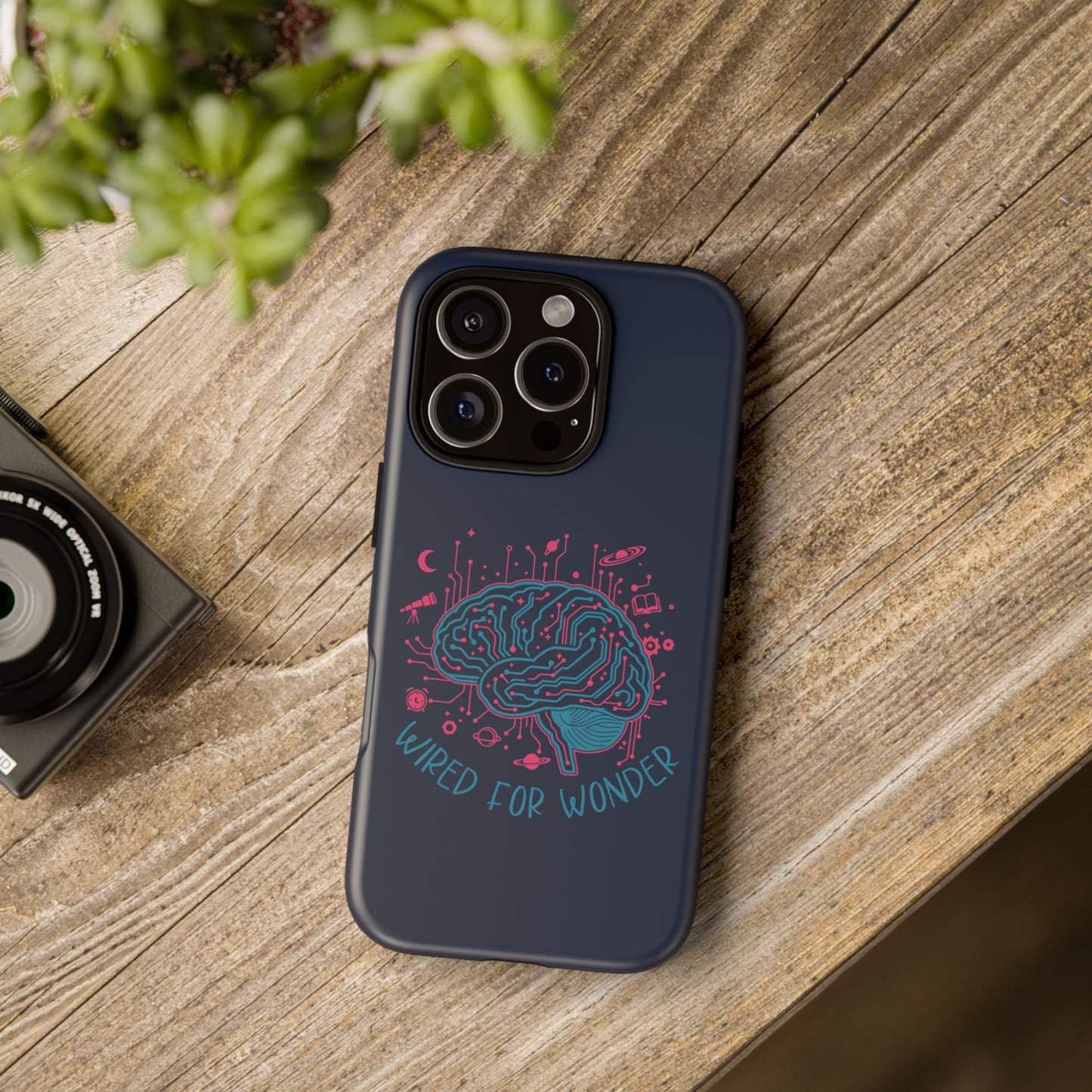 Wired for Wonder Tech - Meets - Imagination iPhone Case - You're My Kind of Weird