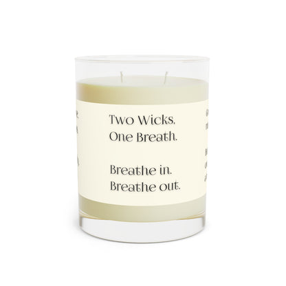 Two Wicks One Breath Sympathy Candle | Bereavement and Grief Gift - You're My Kind of Weird