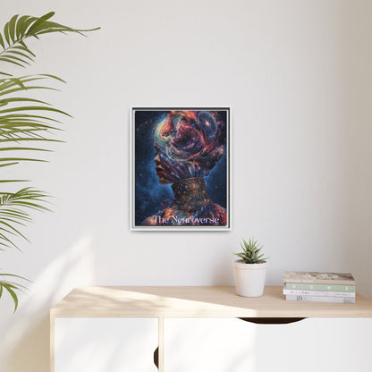 Neuroverse Framed Canvas – Cosmic Wall Art for Creative & Curious Minds | Vibrant Galaxy - Inspired Home Decor - You're My Kind of Weird
