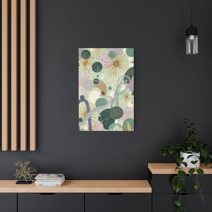 Dopamine Abstract Celestial Shapes Matte Canvas - You're My Kind of Weird
