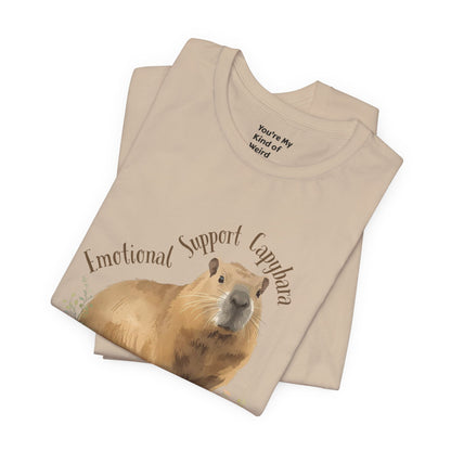 Emotional Support Capybara Shirt - You're My Kind of Weird