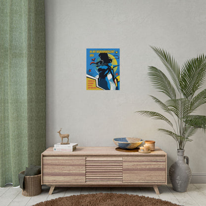 In My Neurodivergent Era Poster – ADHD Superhero Retro Comic Art Print - You're My Kind of Weird