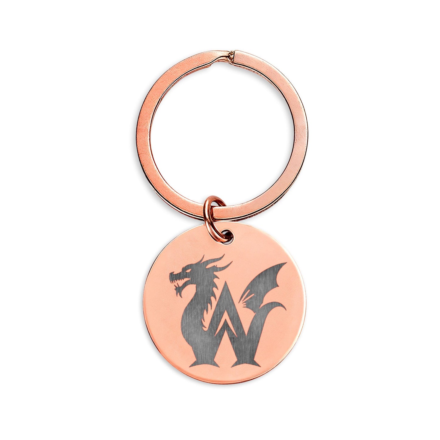 Custom DnD Keychain | Personalized Double Sided Engraved Keyring - You're My Kind of Weird