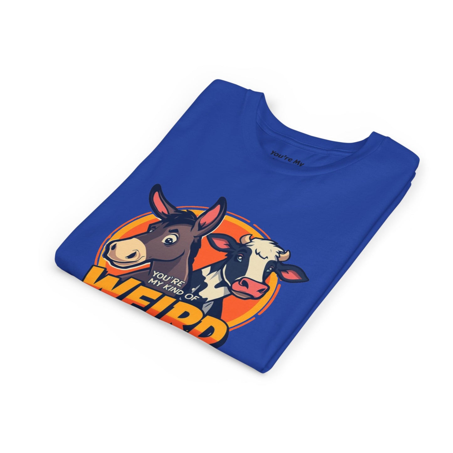 Weird Animal Kids Tee - Fun Gift for Birthdays, Schools, Animal Lovers, Halloween, Parties
