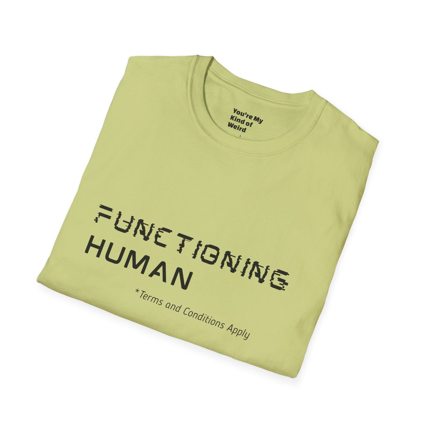 FUNCTIONING HUMAN Unisex Softstyle T-Shirt, Perfect Gift for Mental Health Awareness, Casual Wear, Everyday Comfort, Unique Graphic [...]