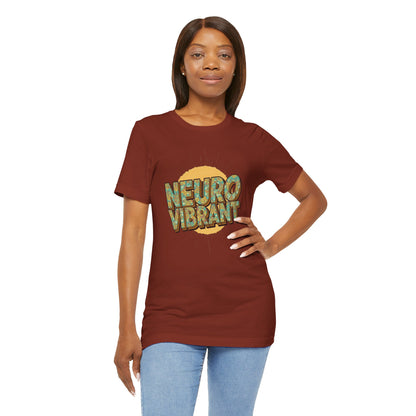 Neuro Vibrant Tee — Retro Graphic T-Shirt - You're My Kind of Weird