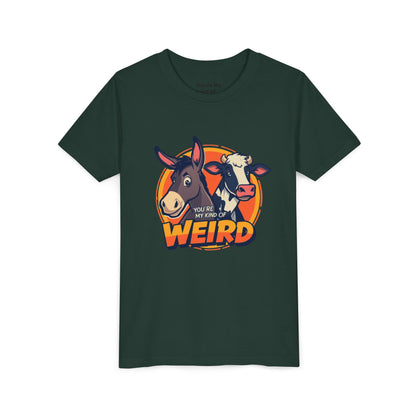 Weird Animal Kids Tee - Fun Gift for Birthdays, Schools, Animal Lovers, Halloween, Parties
