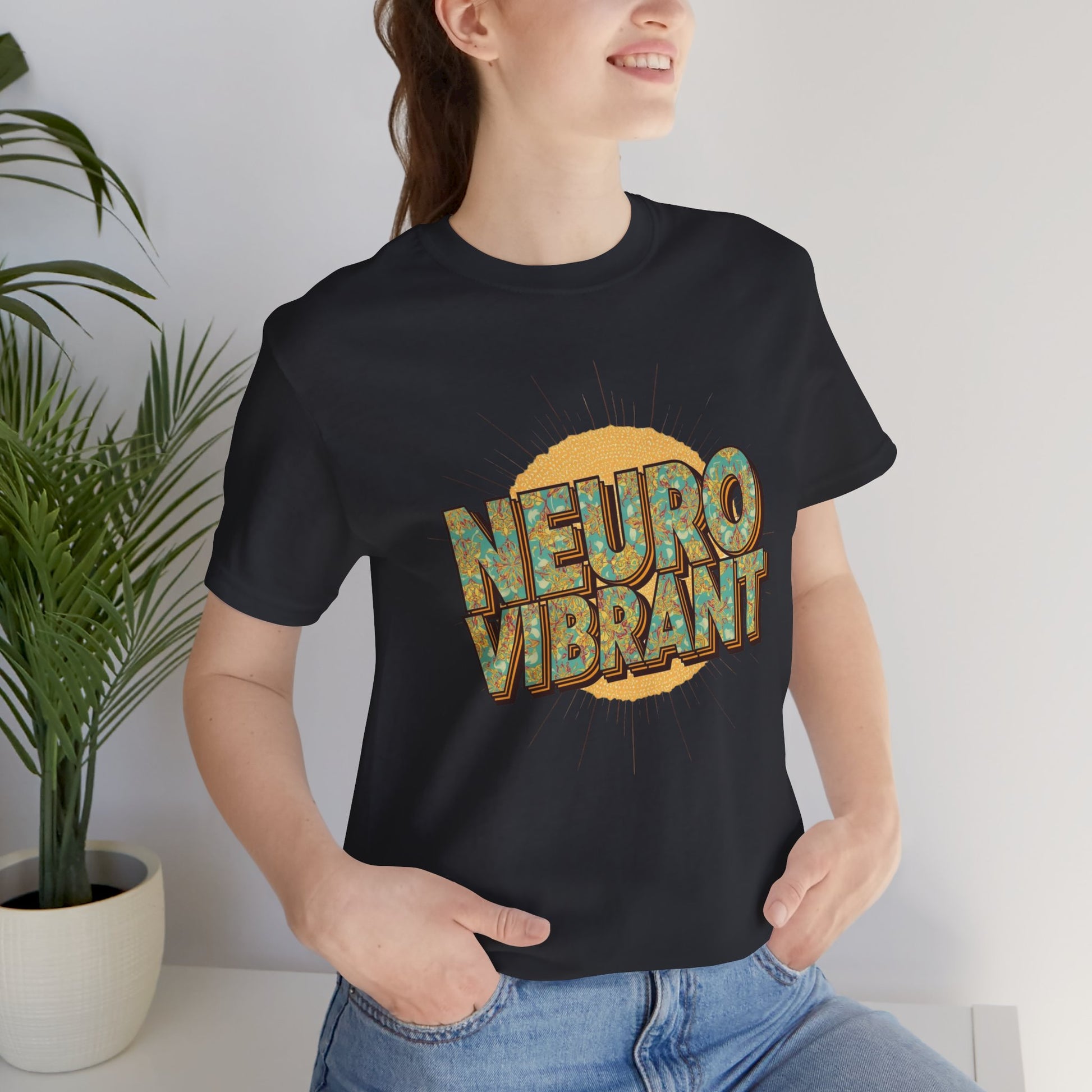 Neuro Vibrant Tee — Retro Graphic T-Shirt - You're My Kind of Weird