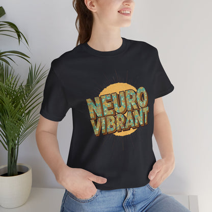 Neuro Vibrant Tee — Retro Graphic T-Shirt - You're My Kind of Weird