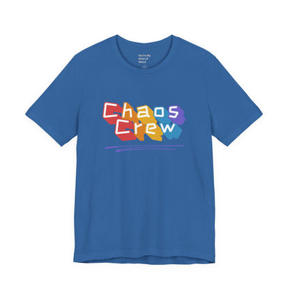 Chaos Crew Tee — Colorful Retro Graffiti Graphic T-Shirt - You're My Kind of Weird