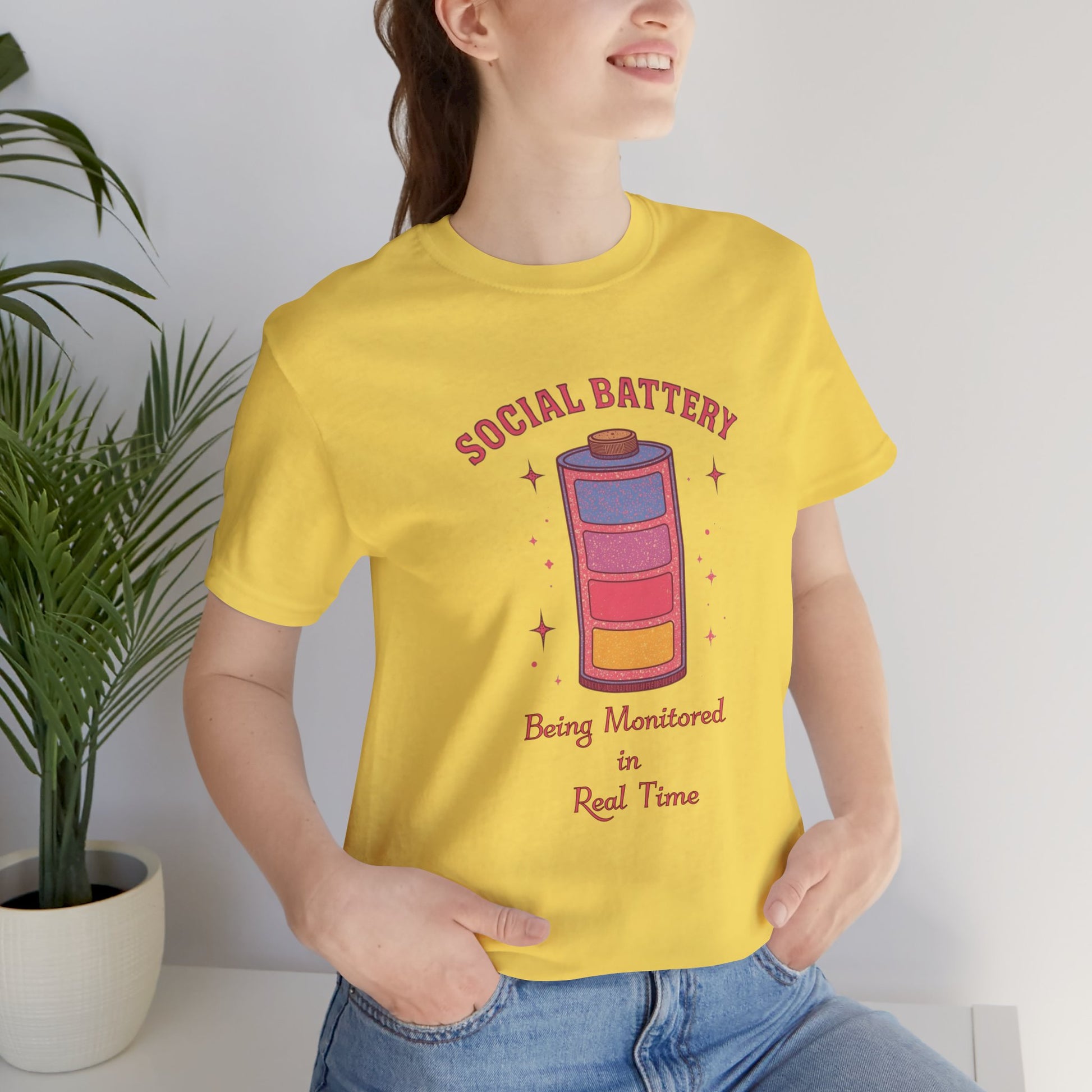 Social Battery Shirt | Neurodivergent Introvert Tee - You're My Kind of Weird
