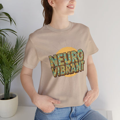 Neuro Vibrant Tee — Retro Graphic T-Shirt - You're My Kind of Weird