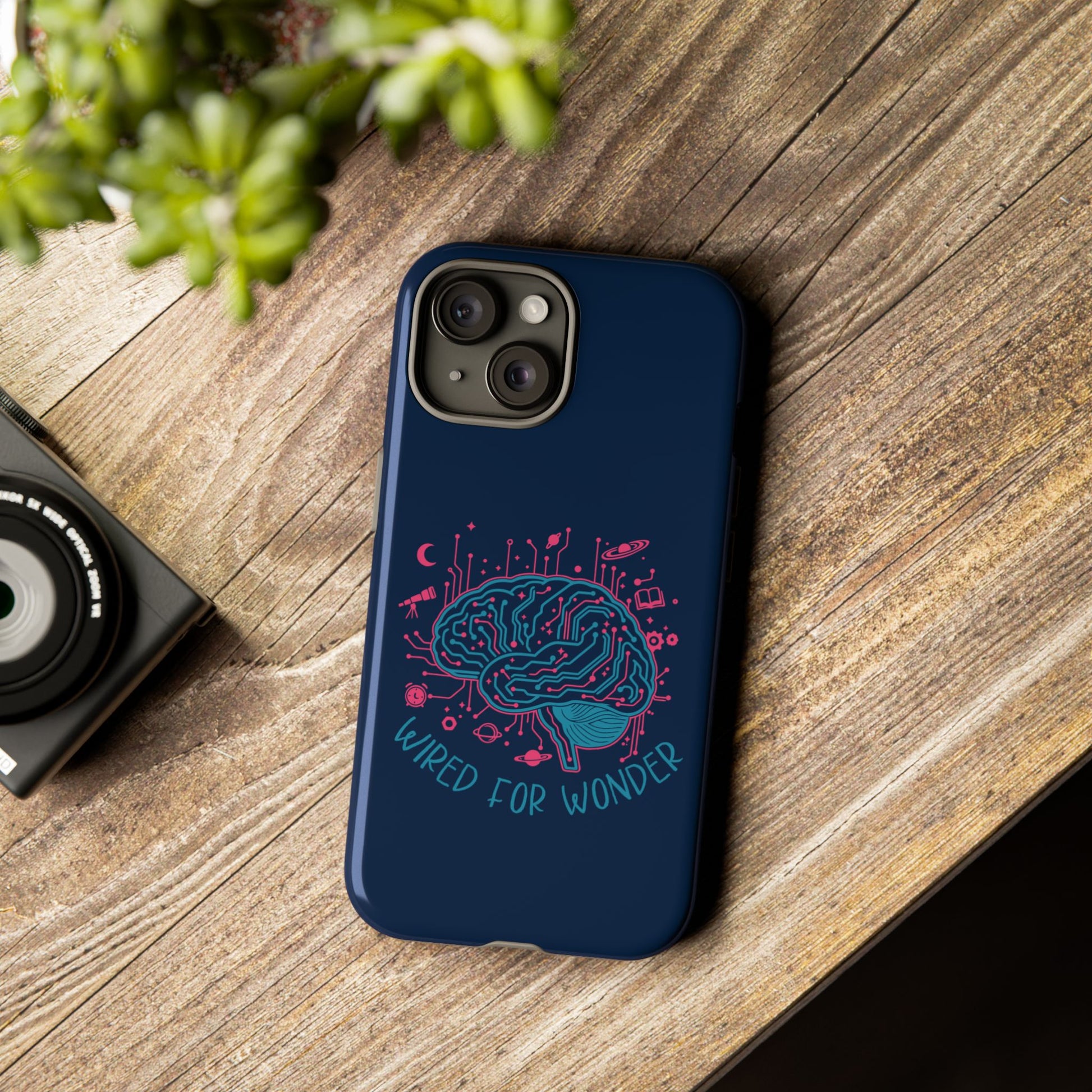 Wired for Wonder Tech - Meets - Imagination iPhone Case - You're My Kind of Weird