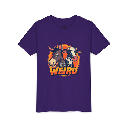 Weird Animal Kids Tee - Fun Gift for Birthdays, Schools, Animal Lovers, Halloween, Parties