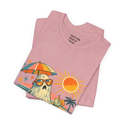 Executive Function Has Left the Body Tee | Neurodivergent Summerween Ghost Shirt - You're My Kind of Weird