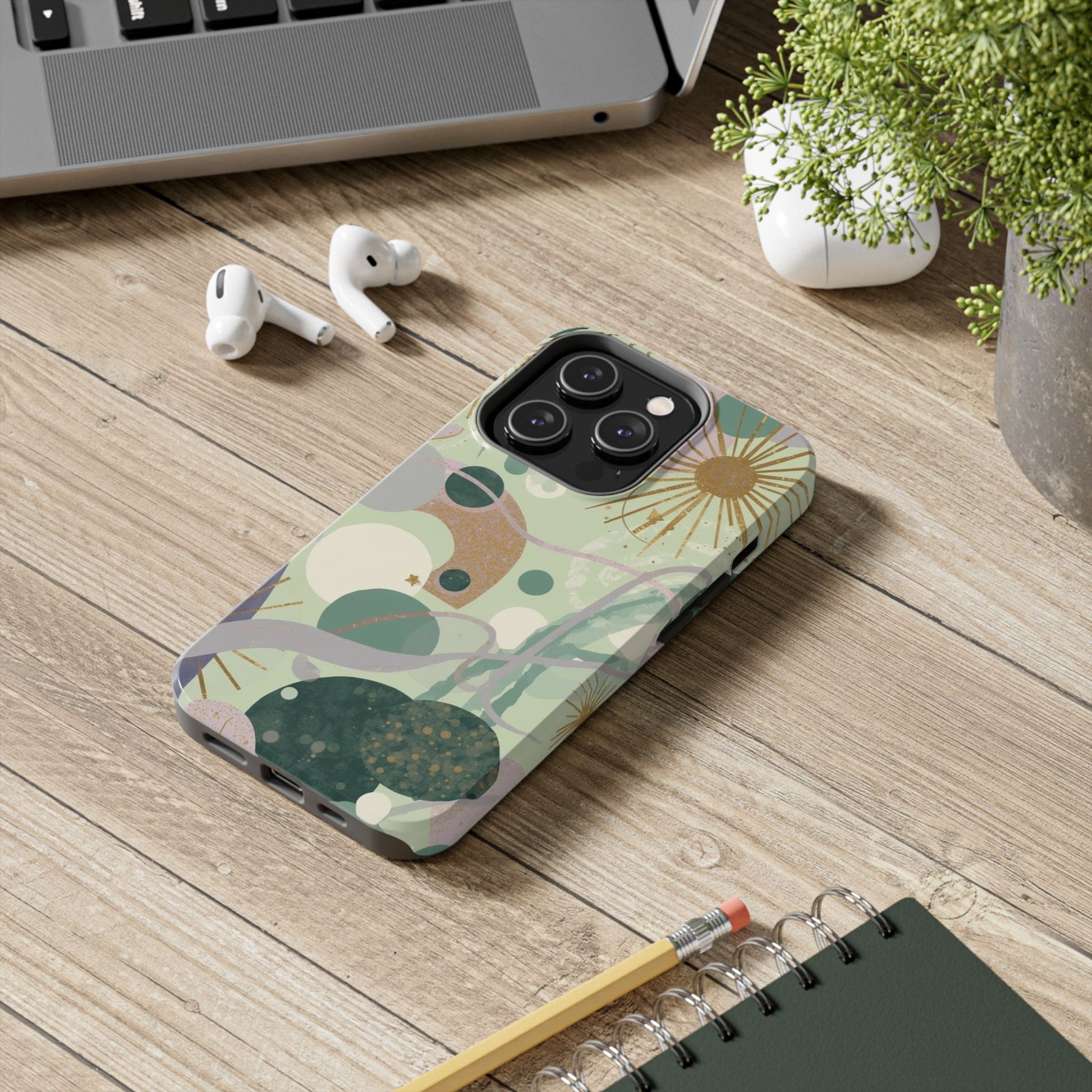 Dopamine Abstract Celestial Collage i - Phone Case | Tough Phone Case - You're My Kind of Weird