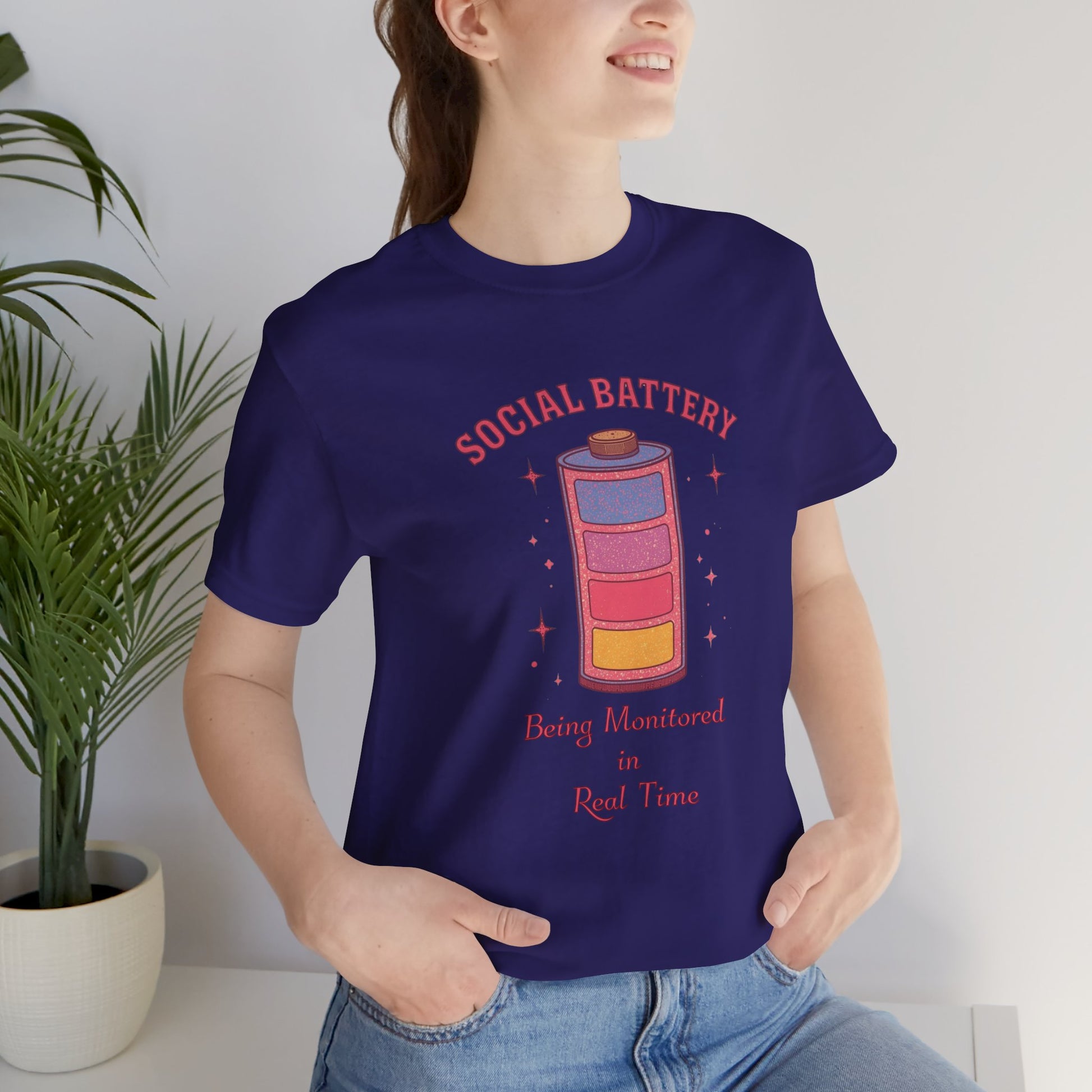 Social Battery Shirt | Neurodivergent Introvert Tee - You're My Kind of Weird