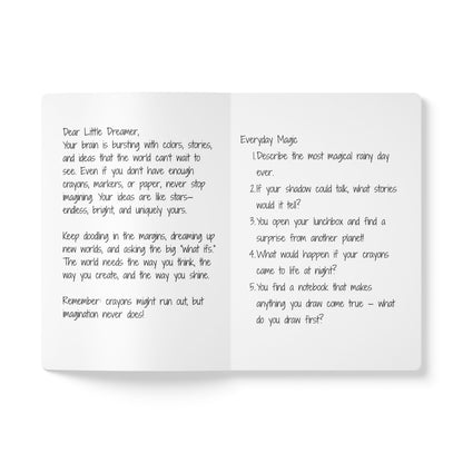 Too Many Ideas, Not Enough Crayons – Kids Writing Journal with Creative Prompts - You're My Kind of Weird