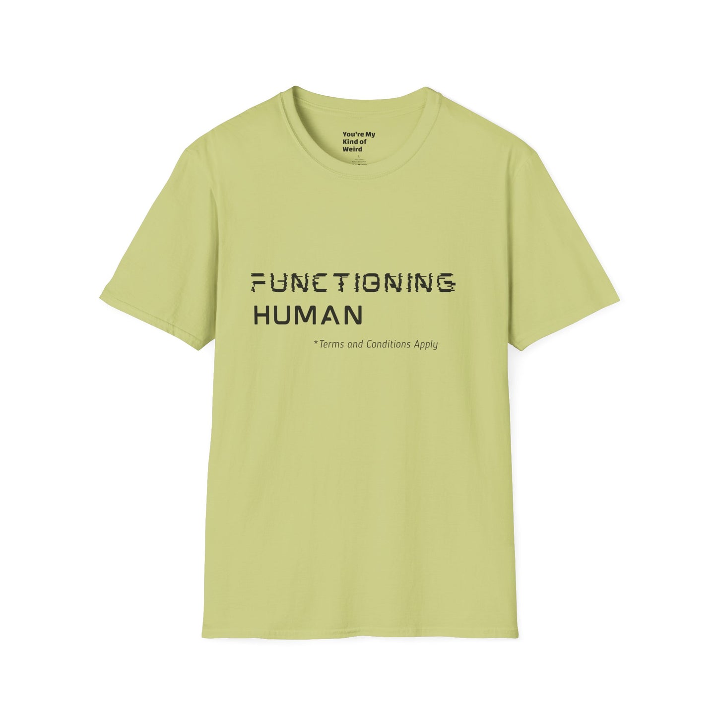 FUNCTIONING HUMAN Unisex Softstyle T-Shirt, Perfect Gift for Mental Health Awareness, Casual Wear, Everyday Comfort, Unique Graphic [...]