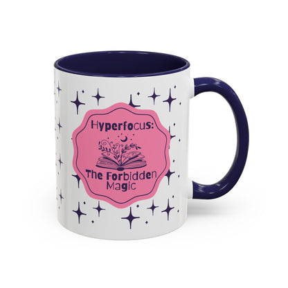 Hyperfocus Magic Coffee Mug — 'Hyperfocus: The Forbidden Magic' Accent Ceramic Mug - You're My Kind of Weird