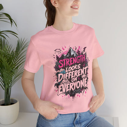 Strength Looks Different Grunge - Inspired Unisex Shirt - You're My Kind of Weird