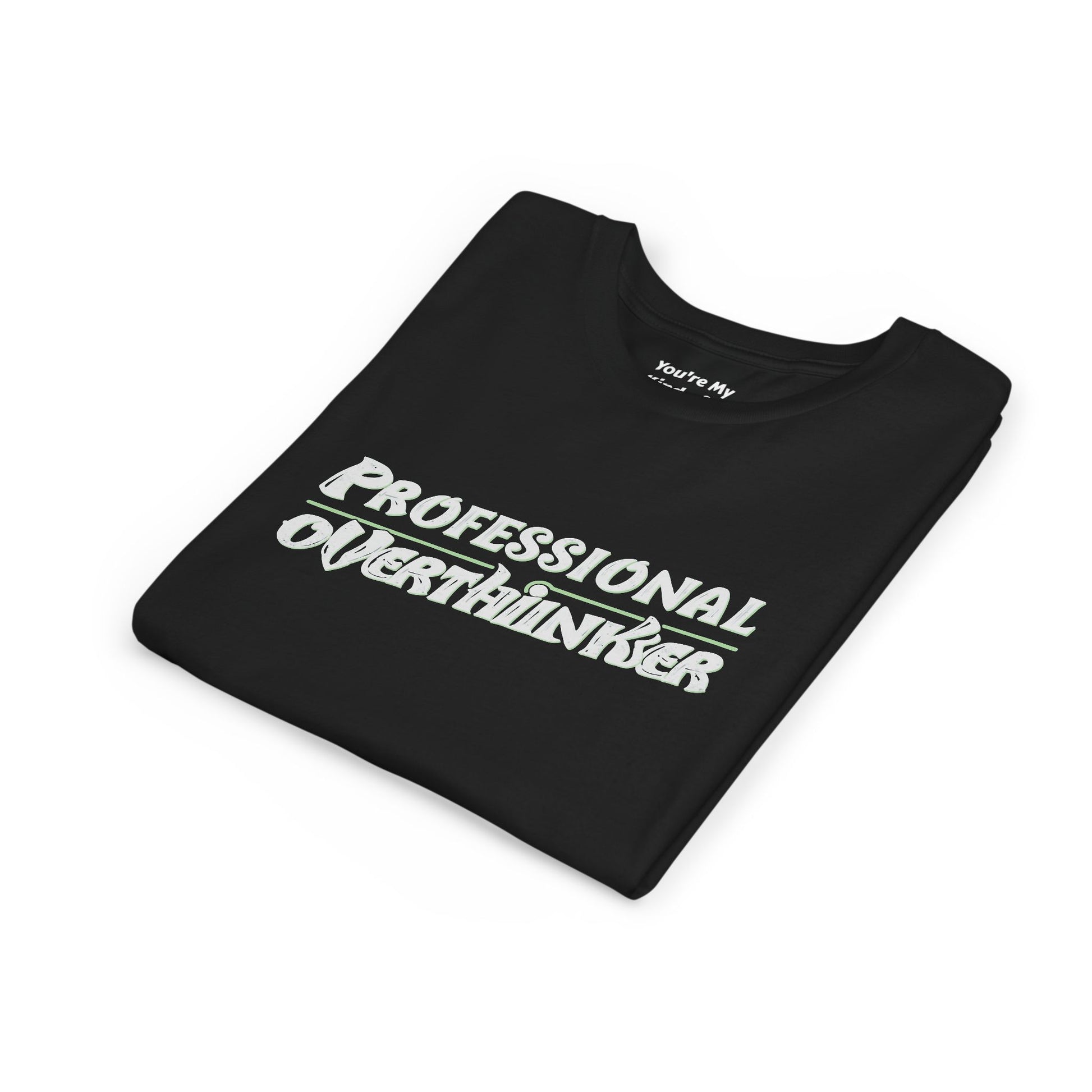 Professional Overthinker Kids T-Shirt – Soft Youth Tee for Creative Thinkers - You're My Kind of Weird