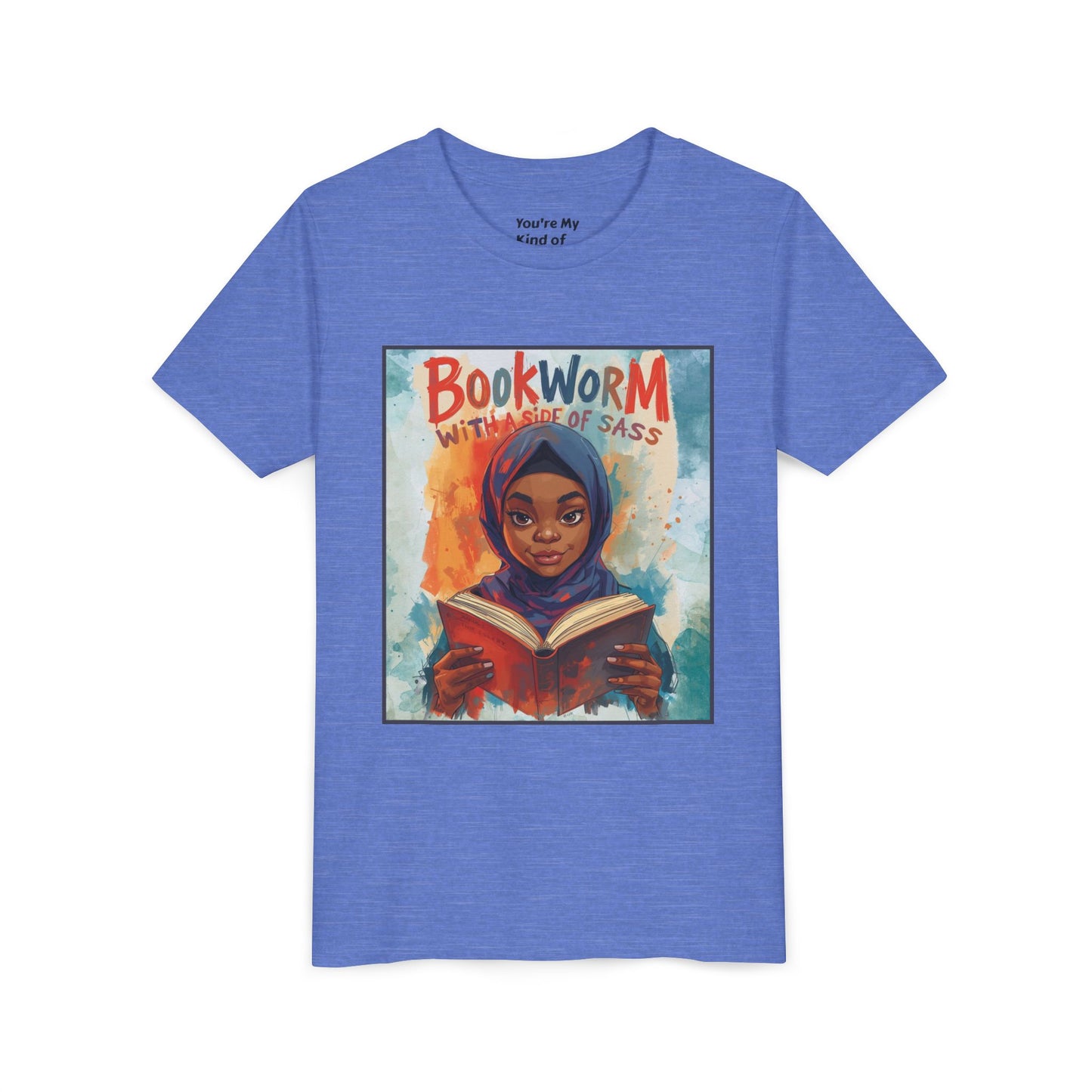 Kids Bookworm Sass Tee, Fun T-Shirt for Young Readers, Gift for Book Lovers, Back to School Apparel, Cute Kid's Graphic Tee