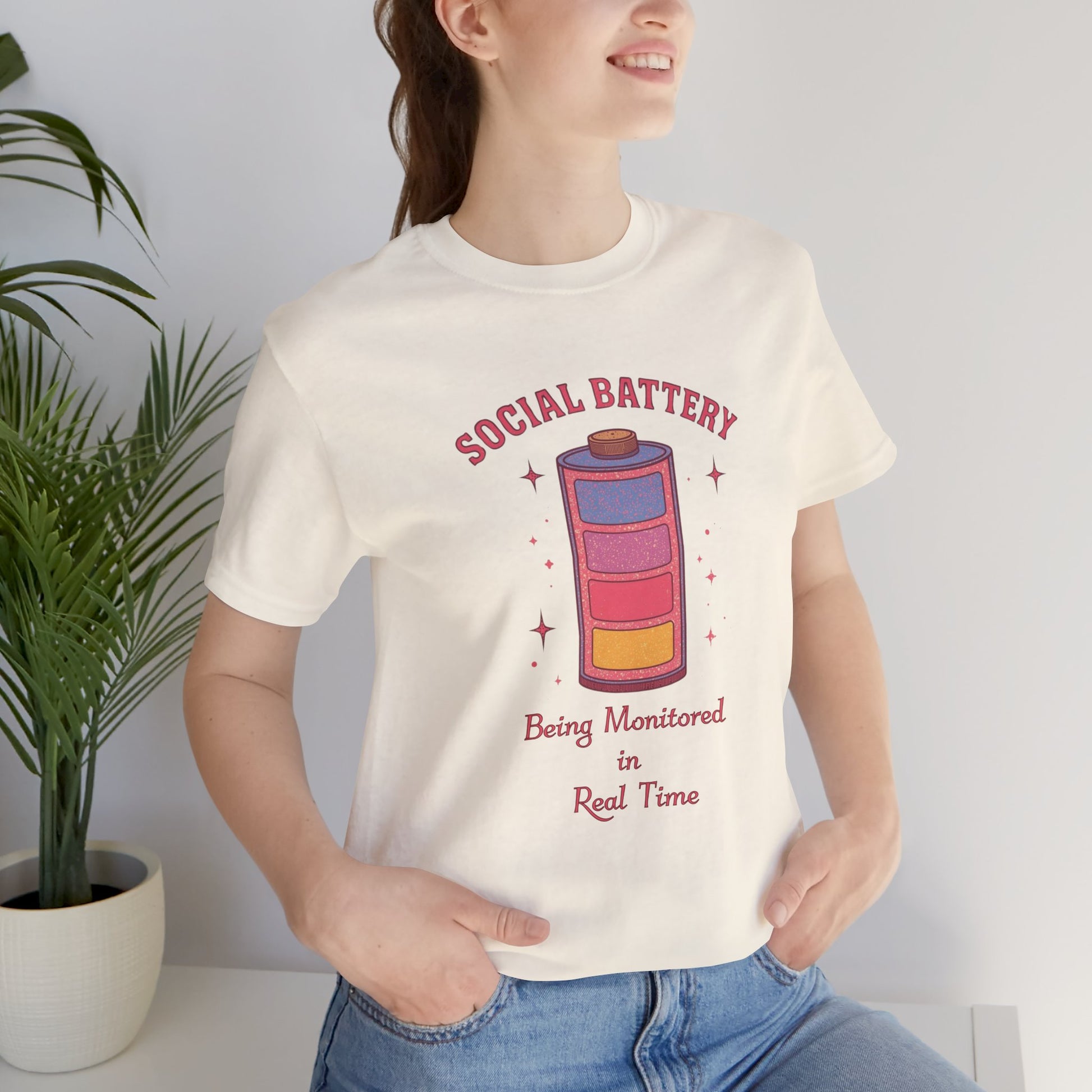 Social Battery Shirt | Neurodivergent Introvert Tee - You're My Kind of Weird