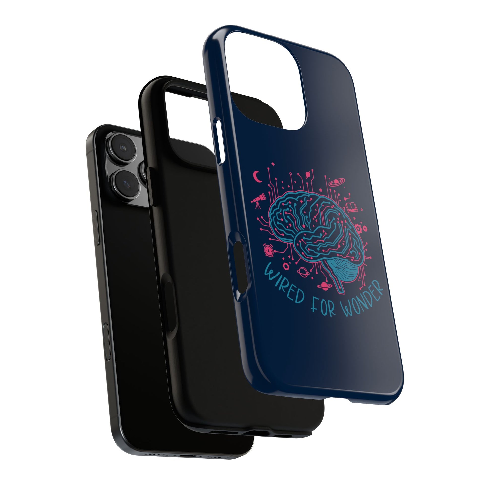 Wired for Wonder Tech - Meets - Imagination iPhone Case - You're My Kind of Weird