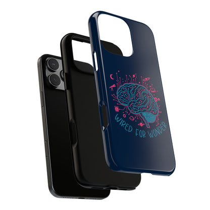 Wired for Wonder Tech - Meets - Imagination iPhone Case - You're My Kind of Weird