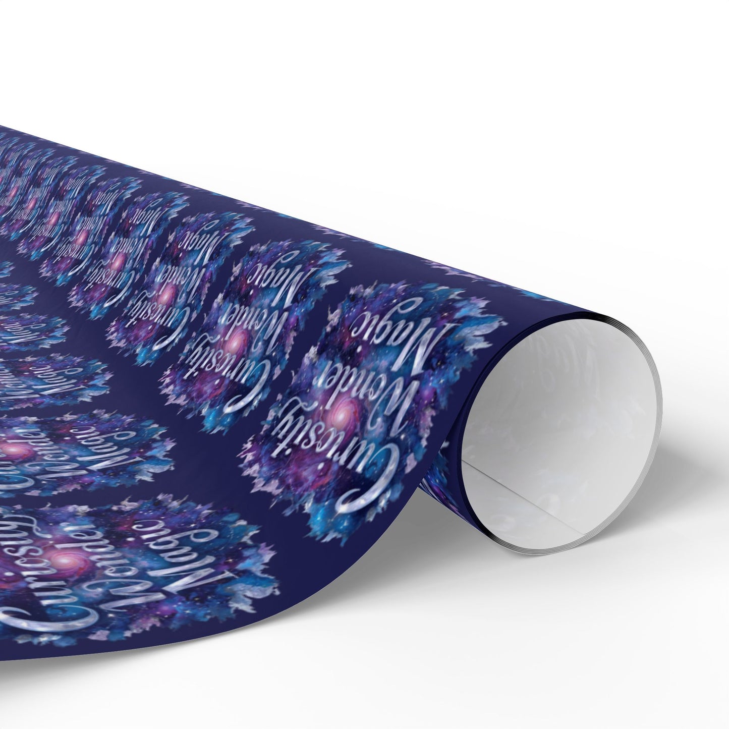 Neuroverse “Curiosity, Wonder & Magic” Wrapping Paper – Cosmic Gift Wrap for Dreamers | 30x36 or 30x72 | Glossy or Matte Finish - You're My Kind of Weird
