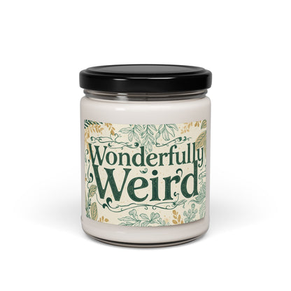 Wonderful Weird Scented Soy Candle | Unique Home Decor, Aromatherapy, Gift for Him/Her, Relaxation Candle, Eco-Friendly