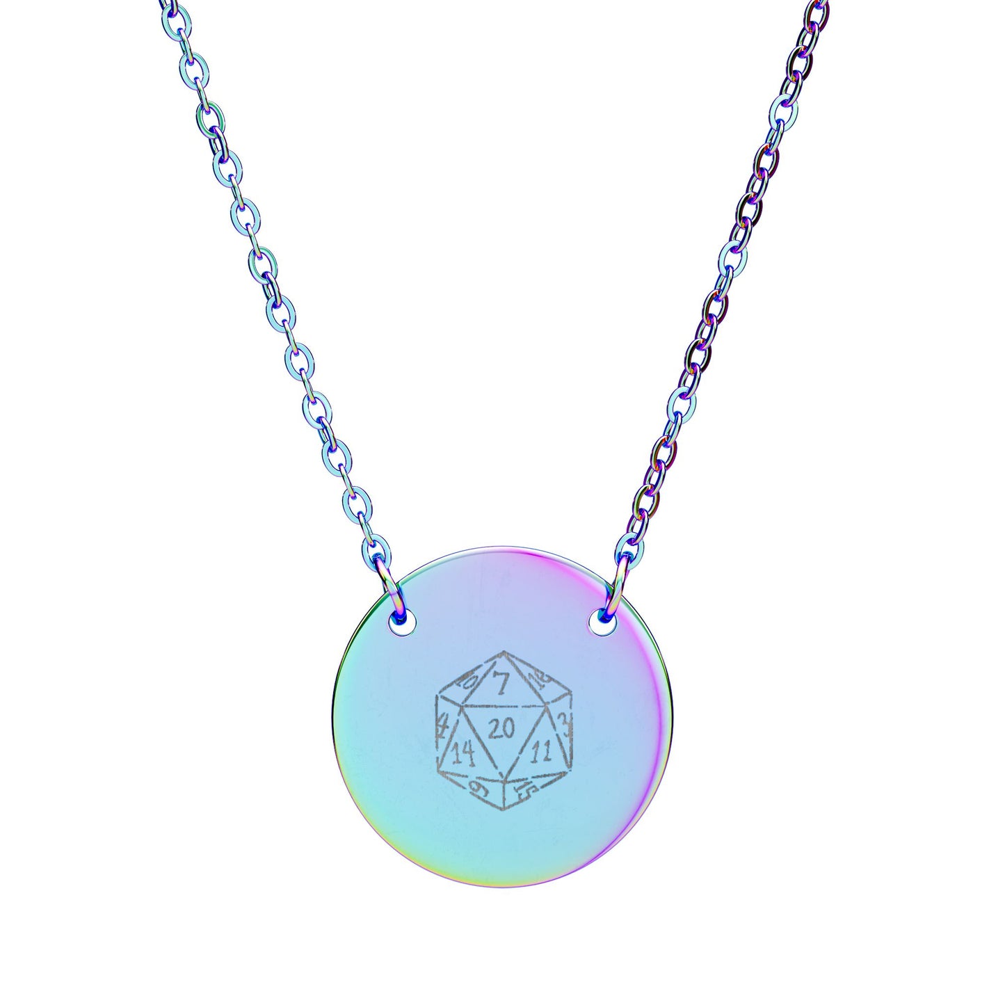 D20 Necklace DnD Dice and Geek Chic Jewelry - You're My Kind of Weird