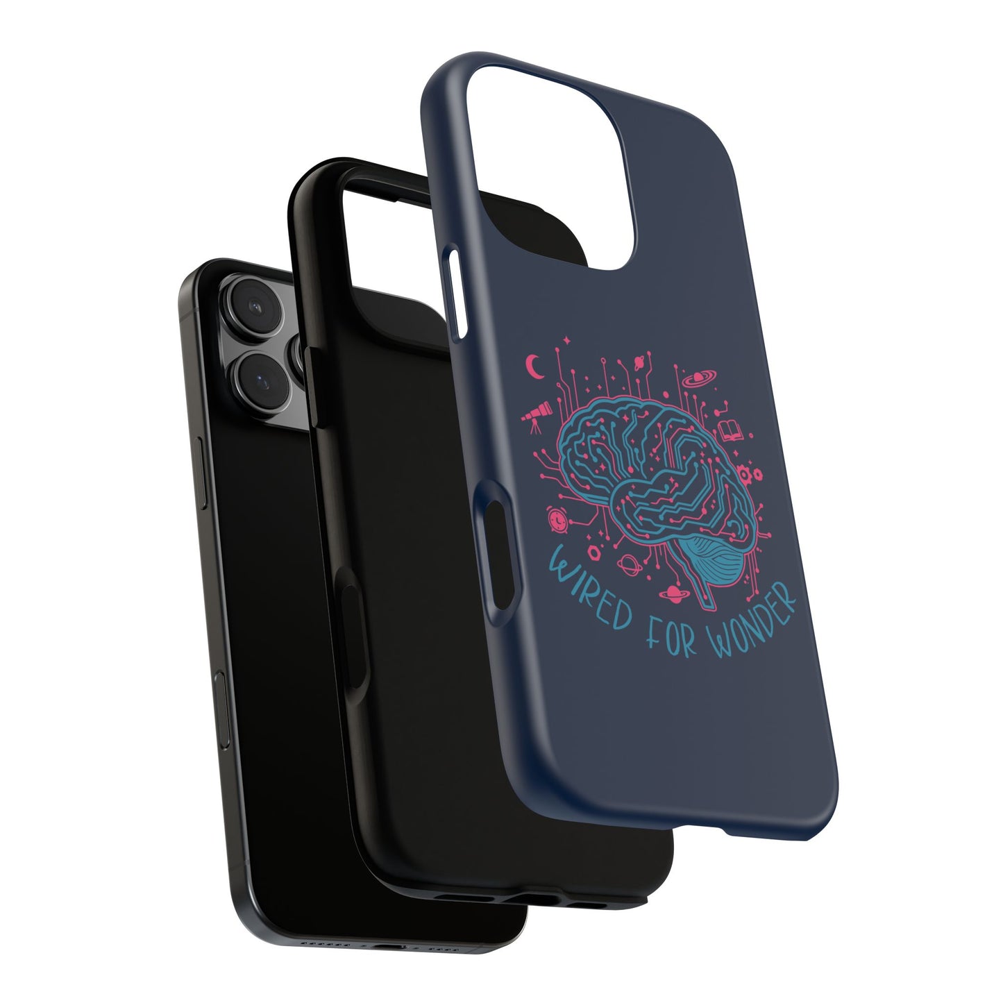 Wired for Wonder Tech - Meets - Imagination iPhone Case - You're My Kind of Weird