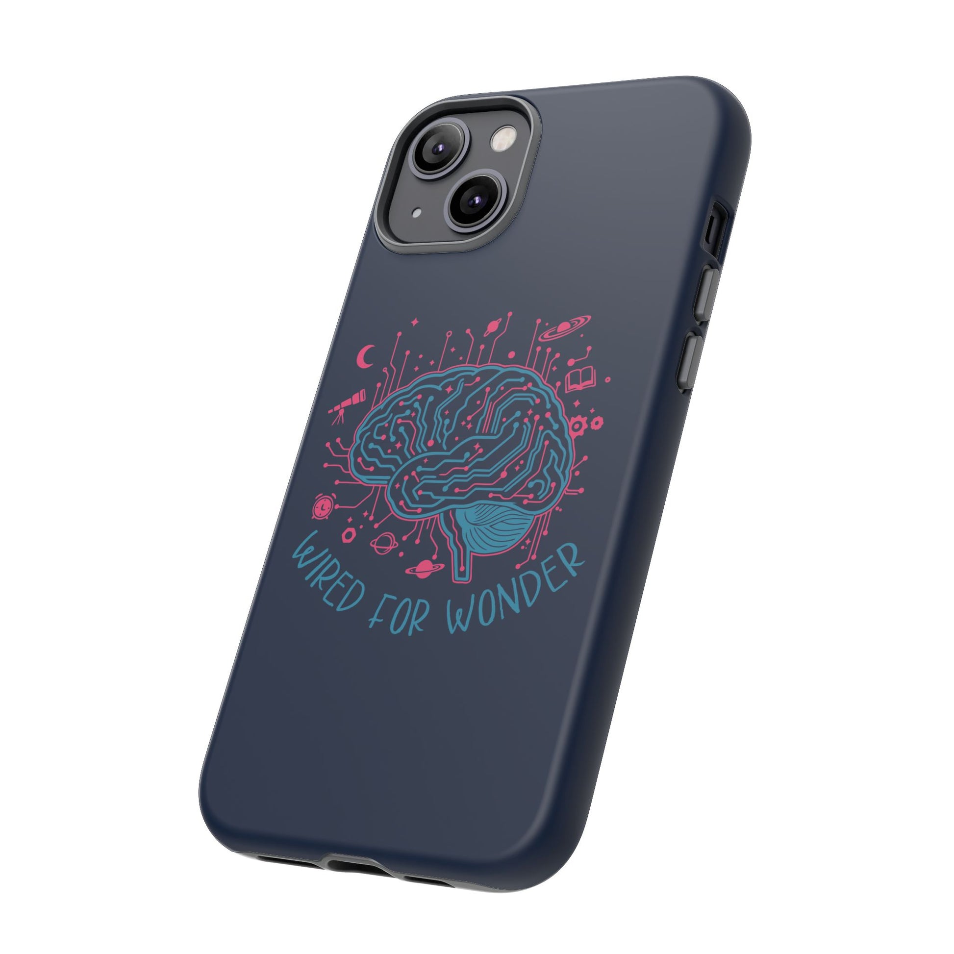 Wired for Wonder Tech - Meets - Imagination iPhone Case - You're My Kind of Weird
