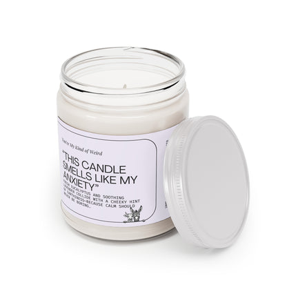 Anxiety Relief Scented Candle, Stress Relief Gift, Home Decor, Self-Care Candle, Unique Gift Idea, Aromatherapy Candle
