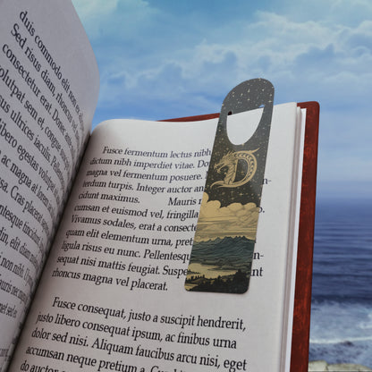 Personalized Dragon Metal Bookmark | Fantasy Bookmark Clip | Mythology Reader Gift | Book Lover Gift - You're My Kind of Weird