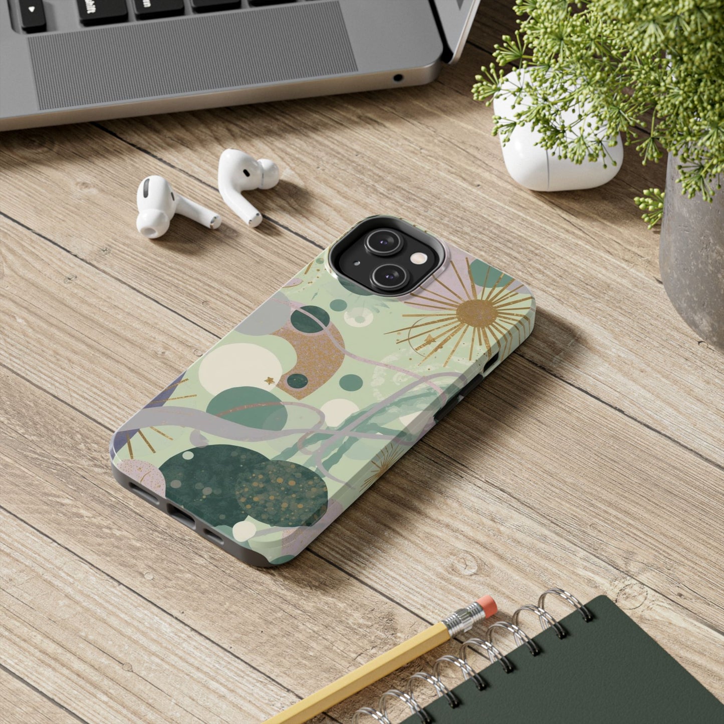 Dopamine Abstract Celestial Collage i - Phone Case | Tough Phone Case - You're My Kind of Weird