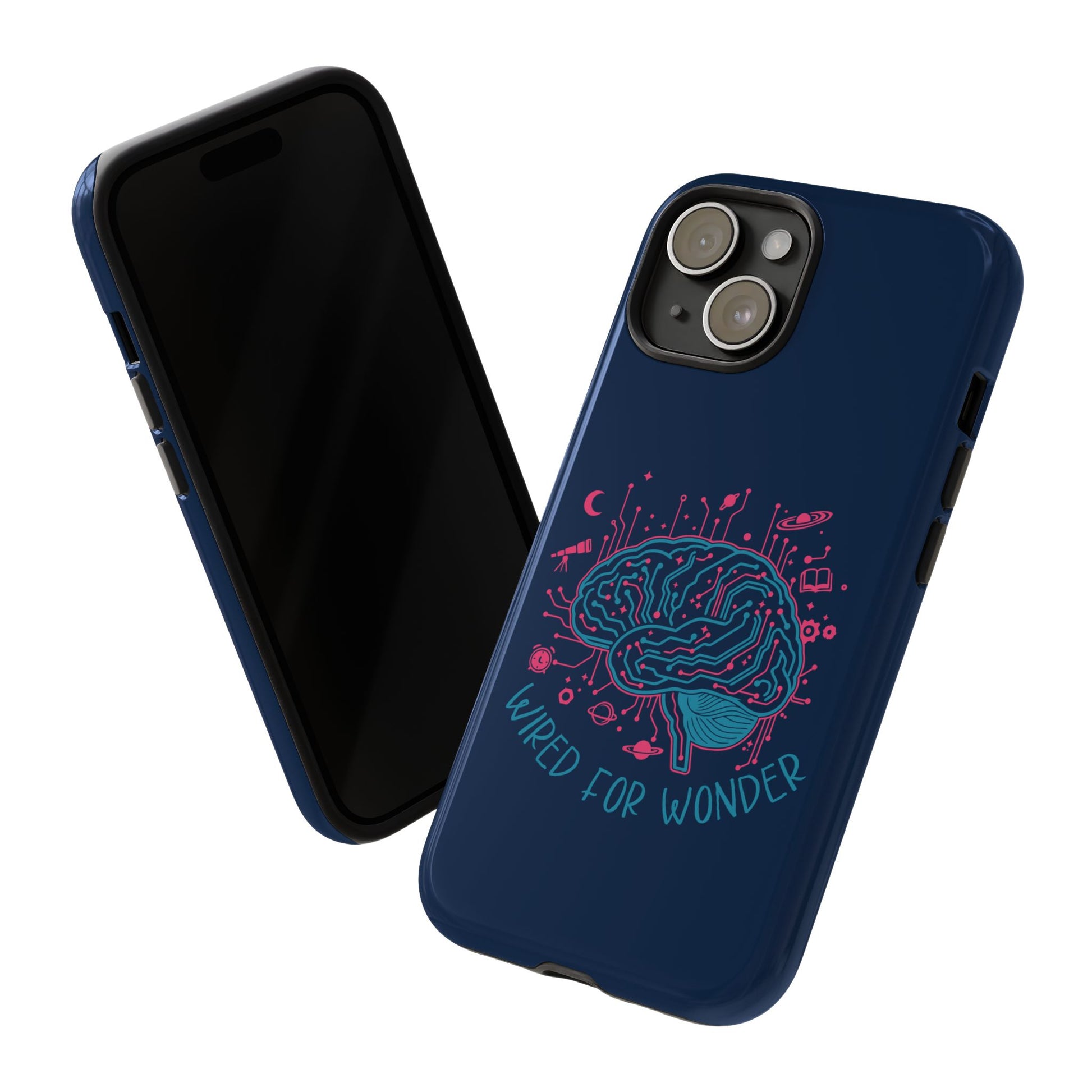 Wired for Wonder Tech - Meets - Imagination iPhone Case - You're My Kind of Weird