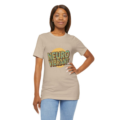 Neuro Vibrant Tee — Retro Graphic T-Shirt - You're My Kind of Weird