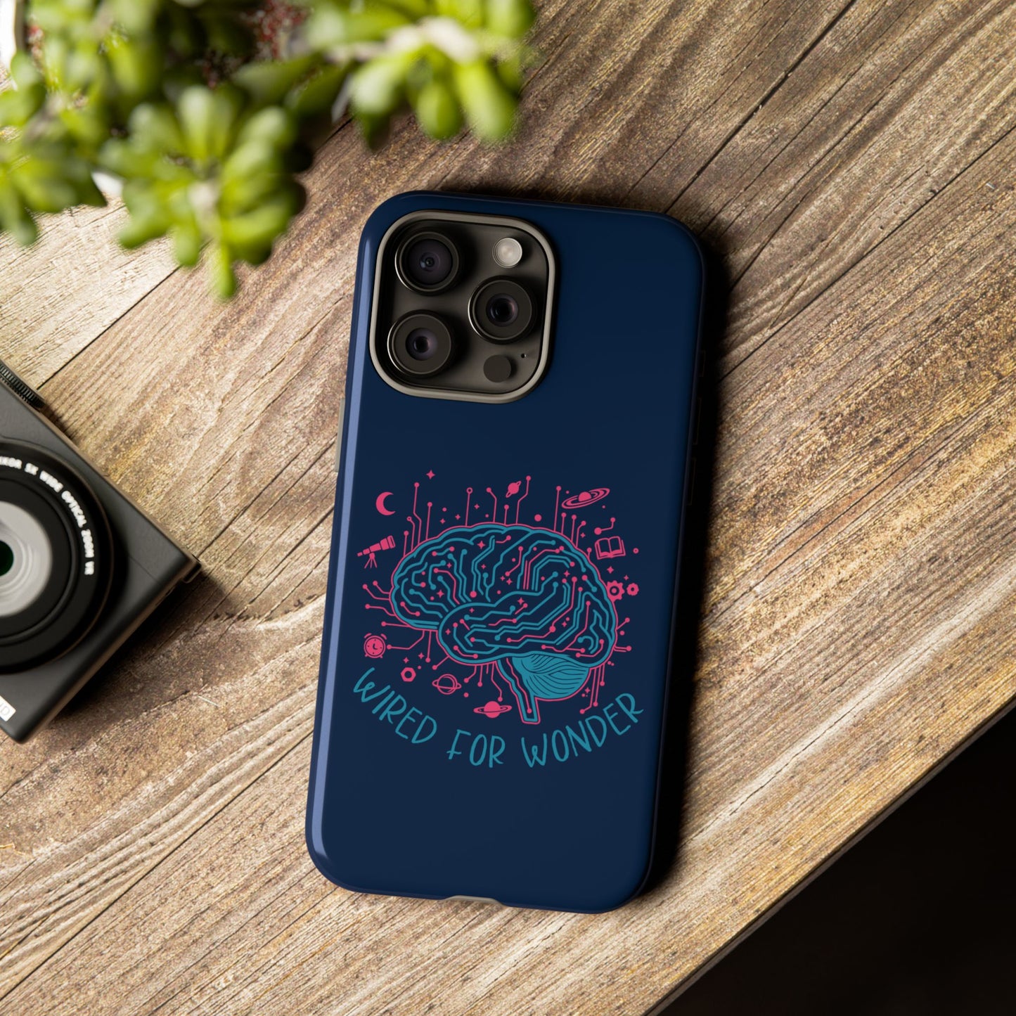 Wired for Wonder Tech - Meets - Imagination iPhone Case - You're My Kind of Weird