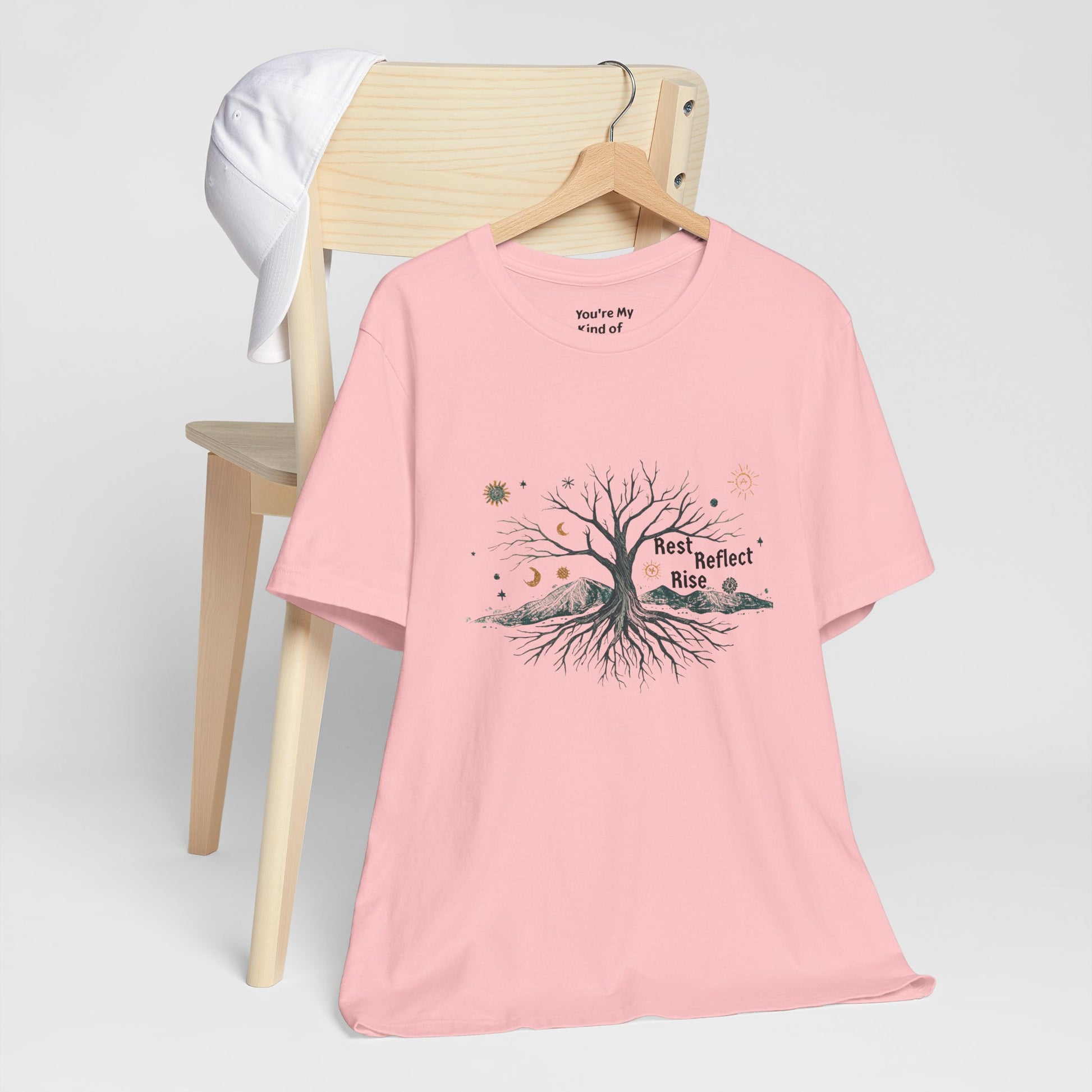 Rest. Reflect. Rise. Solstice Shirt | Mindful Winter Solstice Tee - You're My Kind of Weird