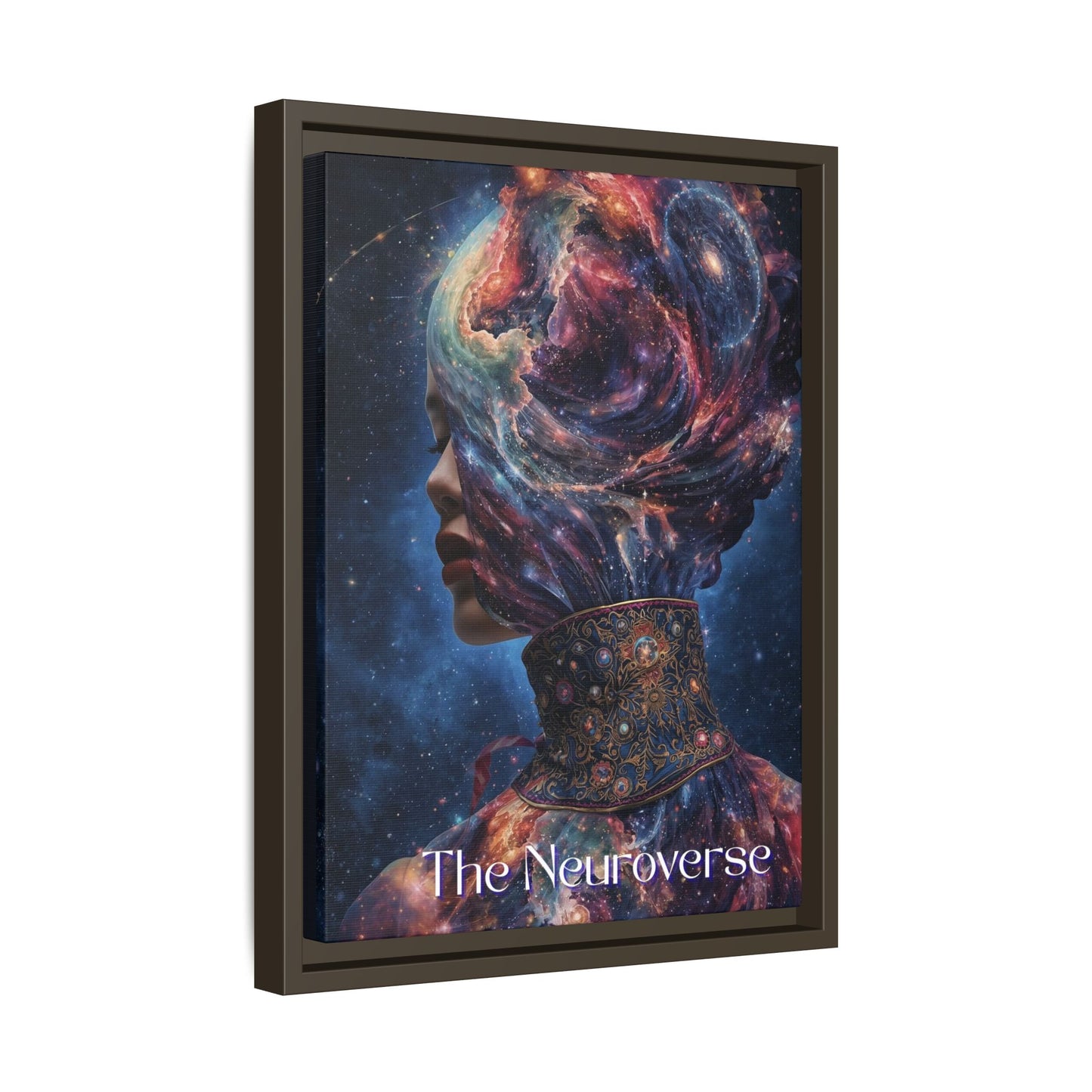 Neuroverse Framed Canvas – Cosmic Wall Art for Creative & Curious Minds | Vibrant Galaxy - Inspired Home Decor - You're My Kind of Weird